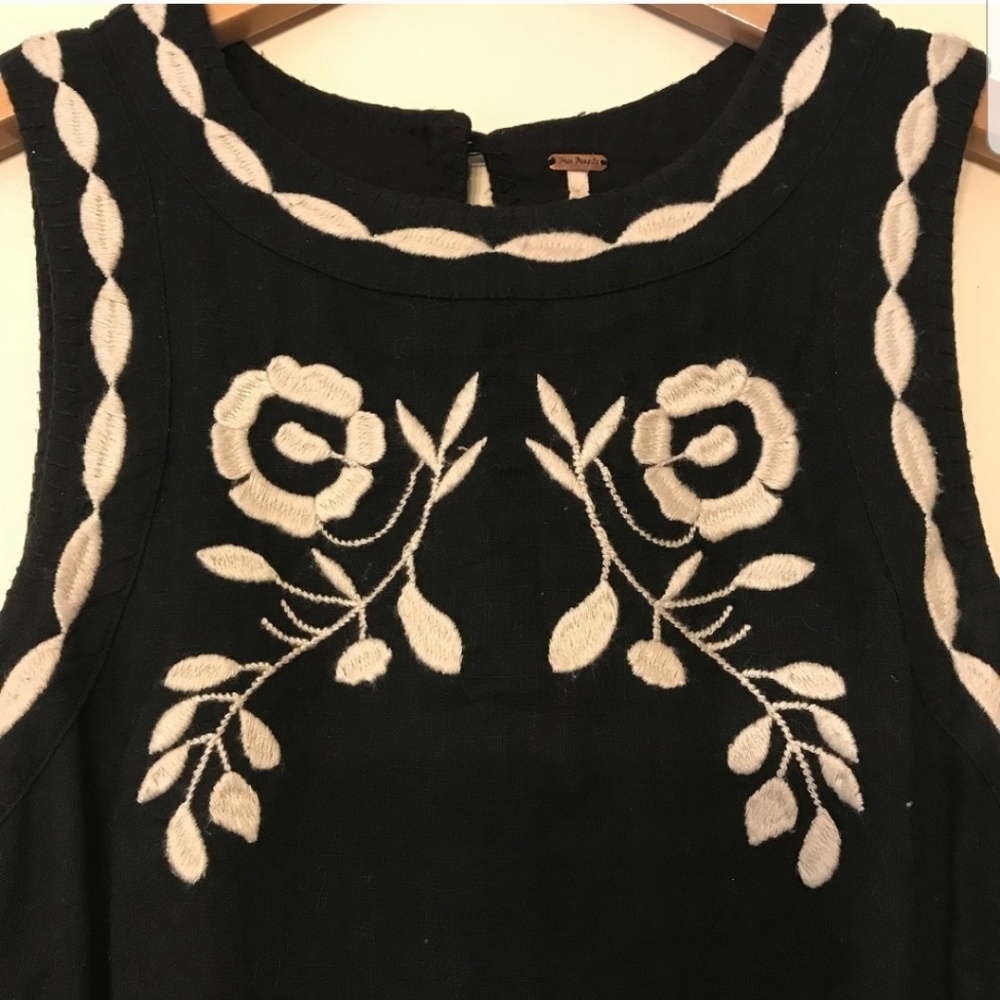 Free People black birds of a feather dress - Picture 3 of 4